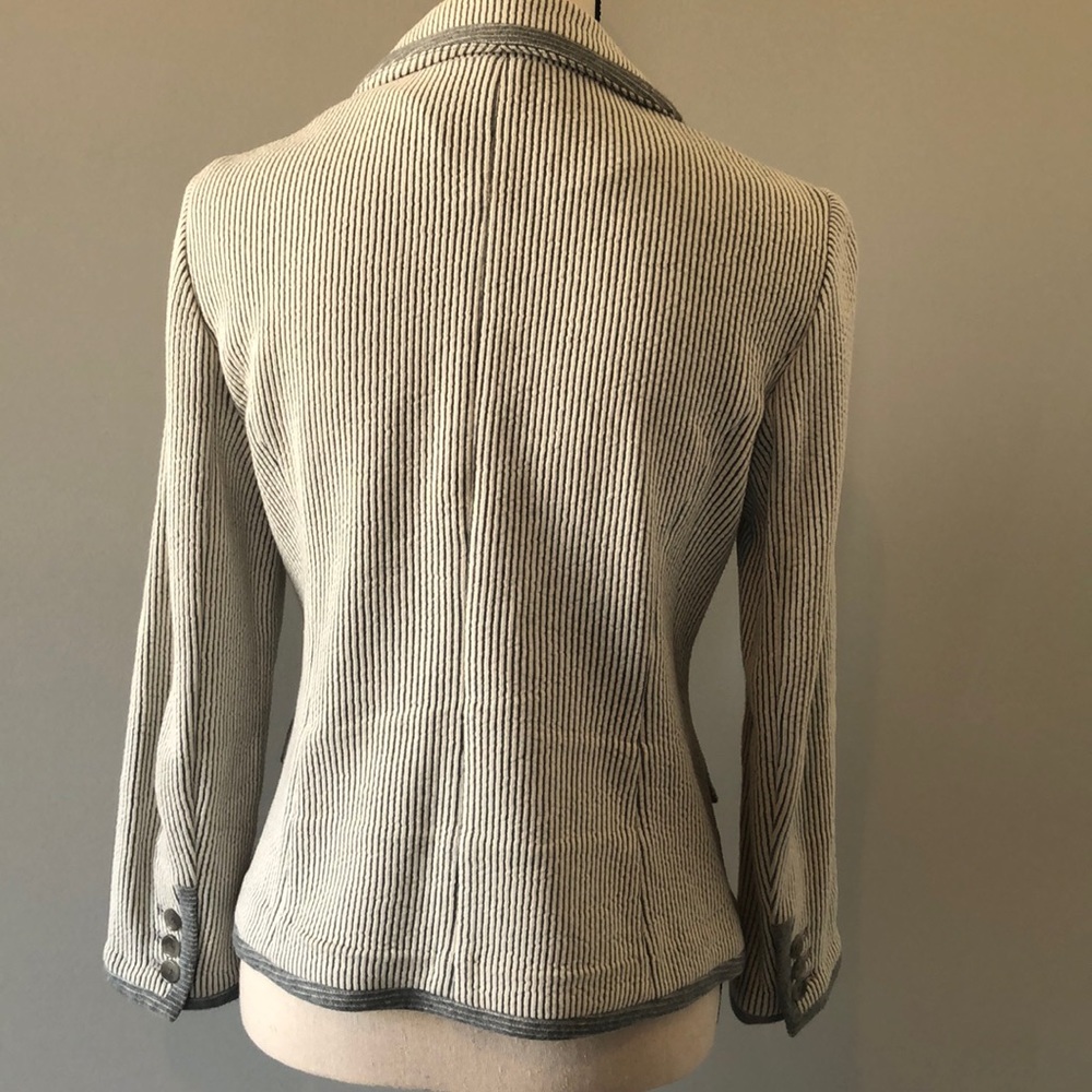 Loft Striped Blazer - Picture 3 of 4